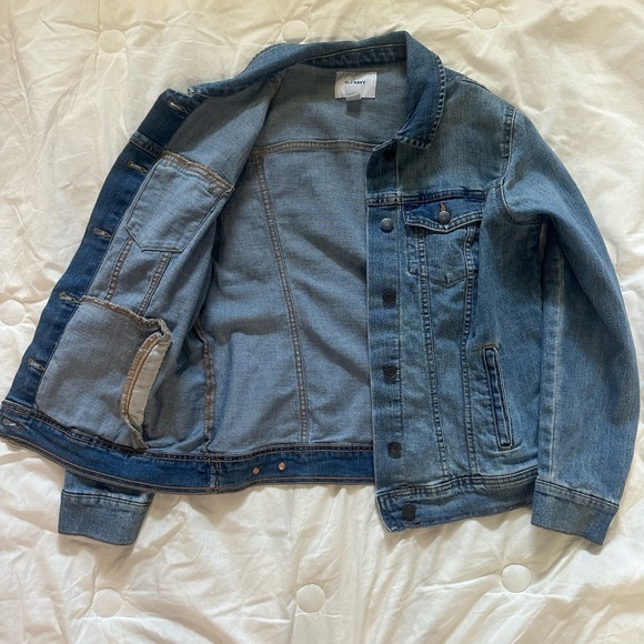 Old Navy Denim Jacket Large - Picture 3 of 4